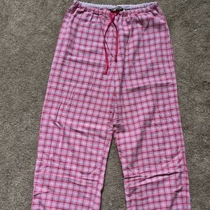 Red Plaid Pajama Pants